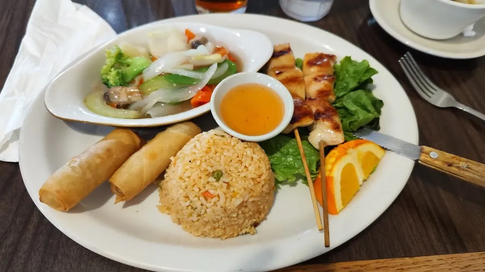 Crispy Orange Chicken a La Cart